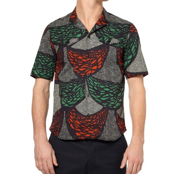 Burberry Other - Burberry Prorsum Printed Short Sleeve Shirt